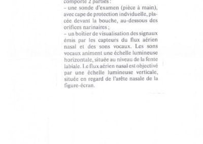 Le quotidien du congrès O.R.L. 1992 Aérophonoscope de Jacques Chereau et du professeur Delaire